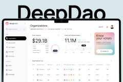 DeepDAO – Fintech & AI Product Design Dashboard